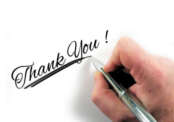 Formatimi i një letre falënderimi drejtuar një punonjësi për një punë të mirë Faleminderit shitësit